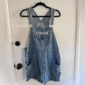 Vintage BUM equipment denim overalls shortalls